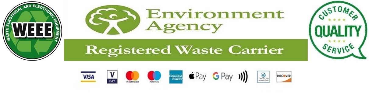 local rubbish removal Hampshire house clearance credit cards accepted